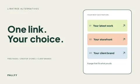 Preview for article Linktree Alternatives: Free and Paid Link in Bio Tools